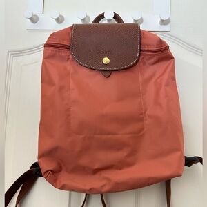 Longchamp Le Pliage Nylon Backpack - Blush (NEW)